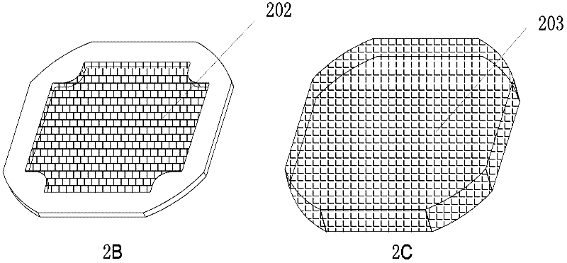 High-power LED (light-emitting diode) light source packaging structure manufactured by graphene and production process thereof