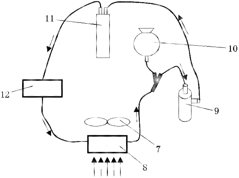 A cooling system for a hybrid vehicle