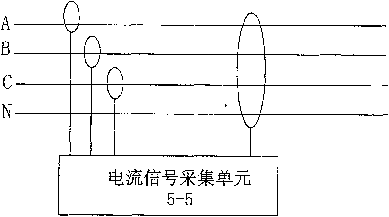 Temperature measuring type electrical fire monitoring system