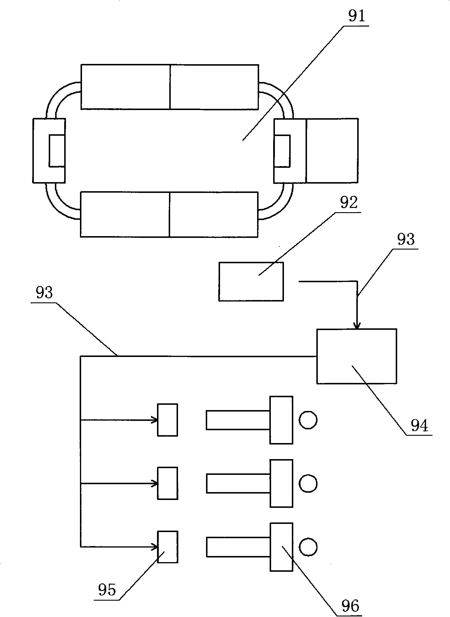 Automatic circular combined hackling machine for hackling and forming strip for flax and combined hackling method thereof