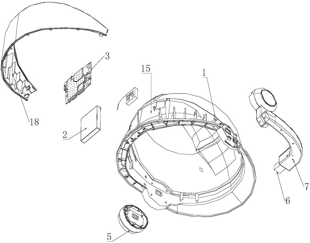 Reality augmenting intelligent safety helmet