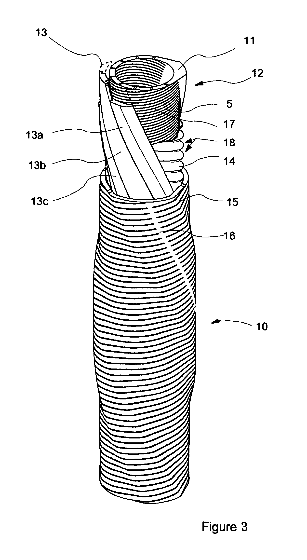 Highly flexible multistructure tube