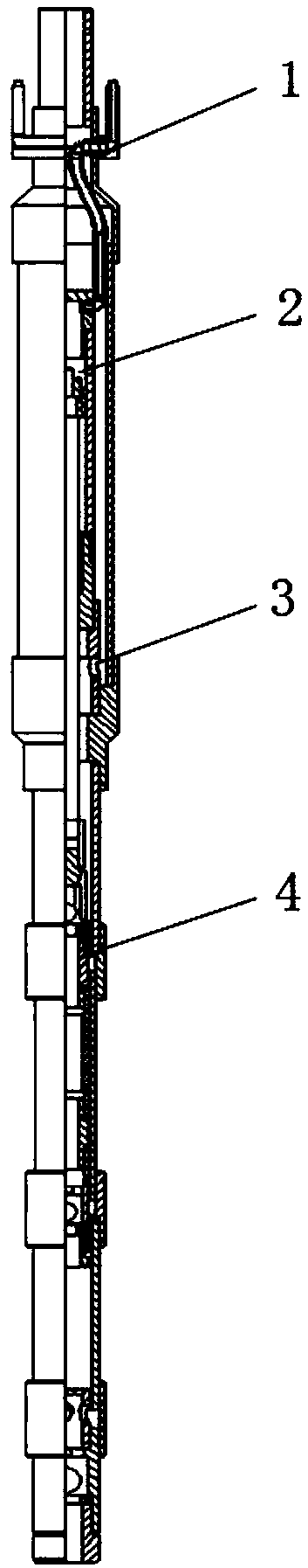 Hydraulically driven coalbed methane well drainage and production tubular pump