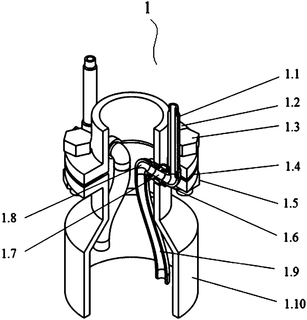 Hydraulically driven coalbed methane well drainage and production tubular pump