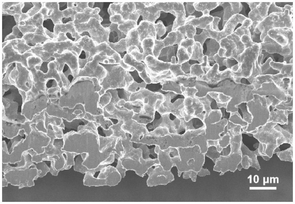 Preparation method of micron-aperture foamy copper