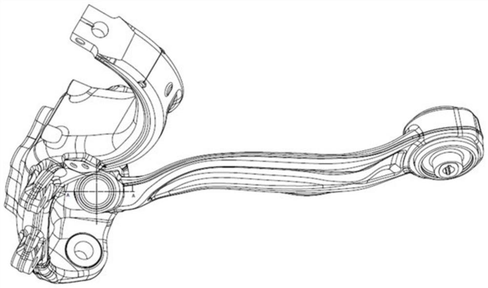 Method and device for determining axial force loss of ball head connecting structure of front steering knuckle