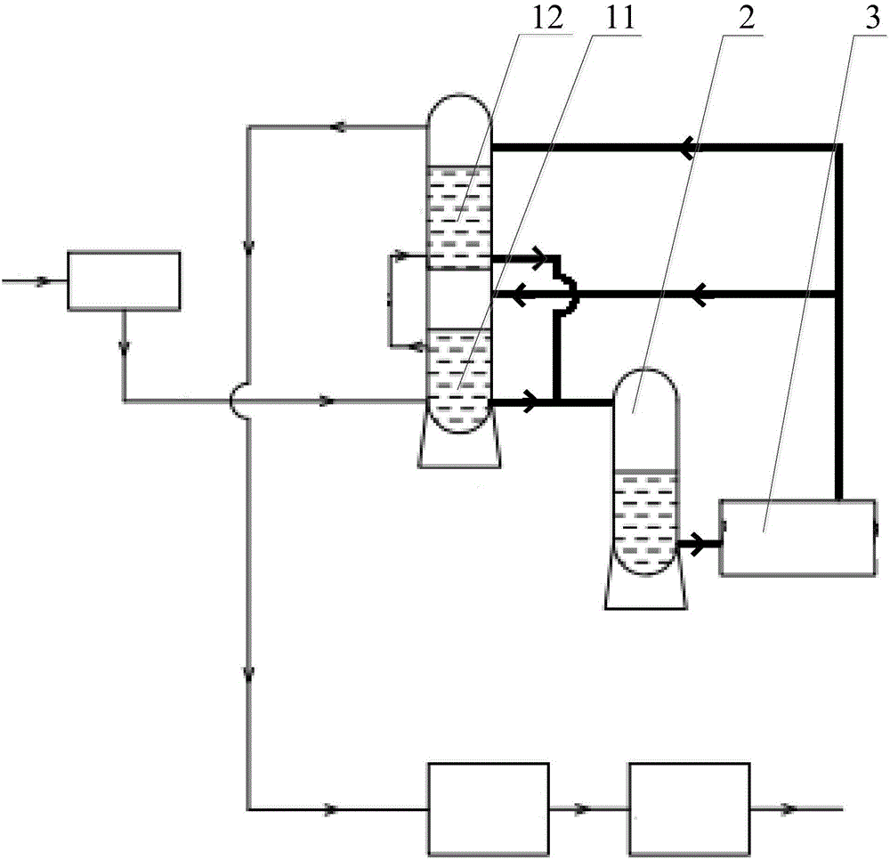 Natural gas purifying system