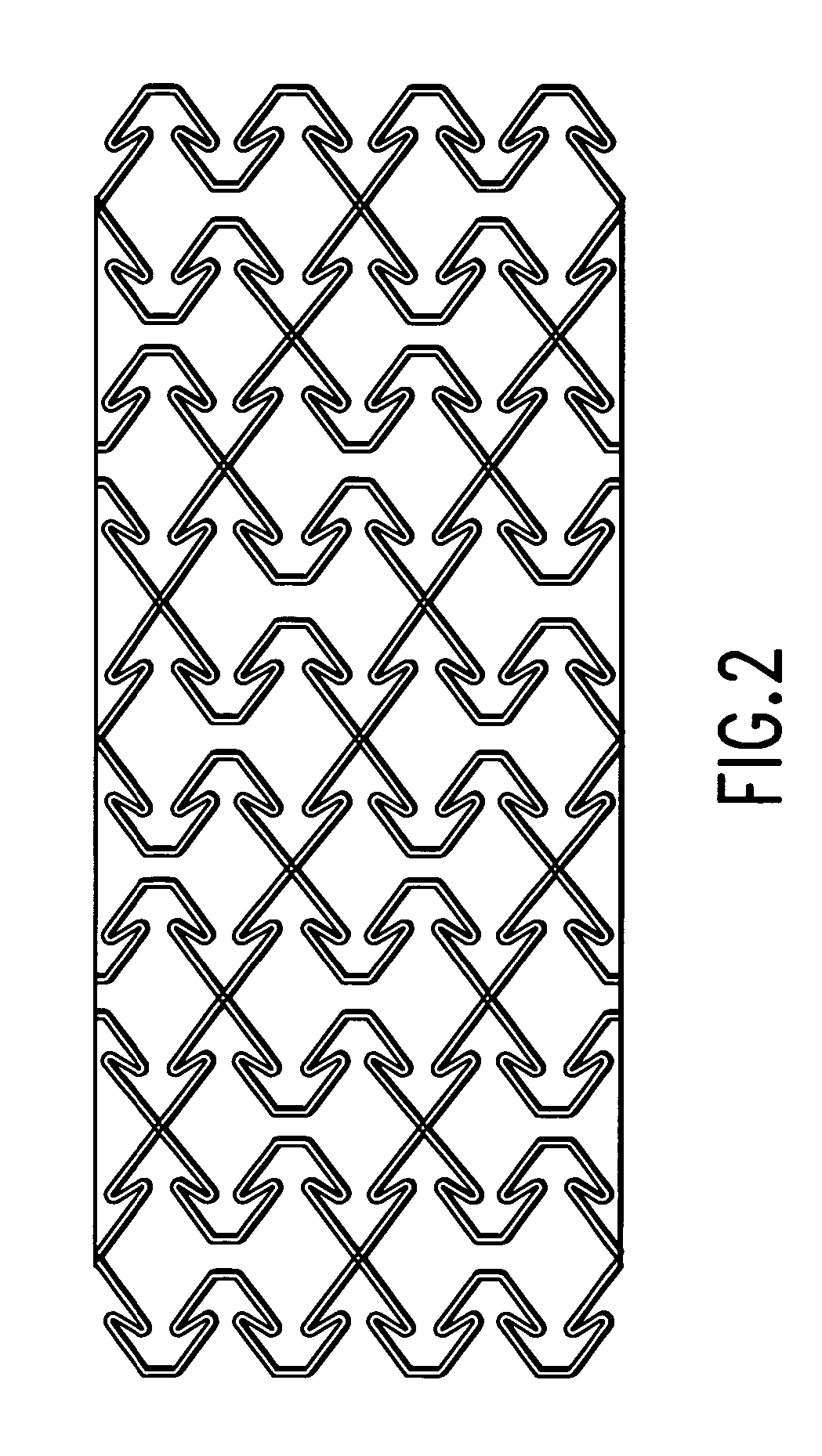 Endoprosthesis for controlled contraction and expansion