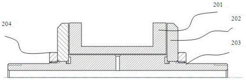 High-stability, impact-resistant and vibration-resistant floater structure of liquid floated gyroscope for ships