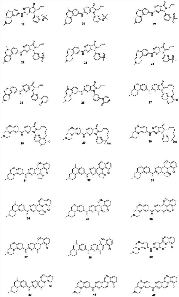 Pyrimidine derivative used as Wee1 inhibitor