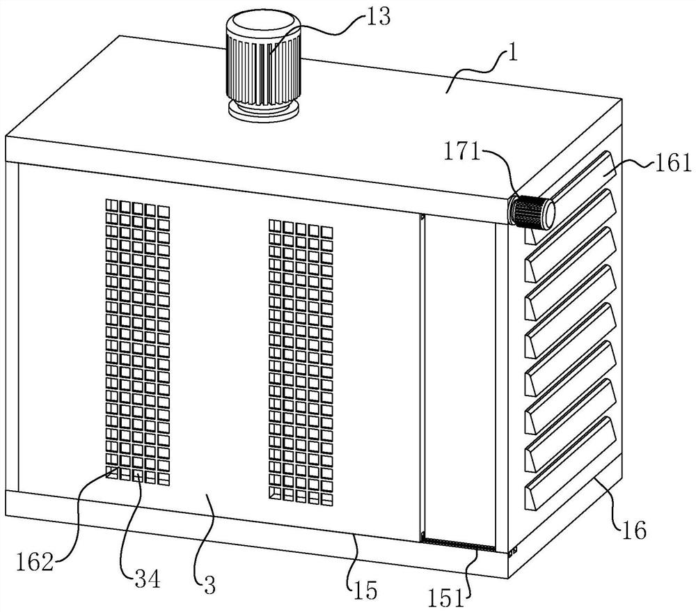 A cooling system for a screw air compressor