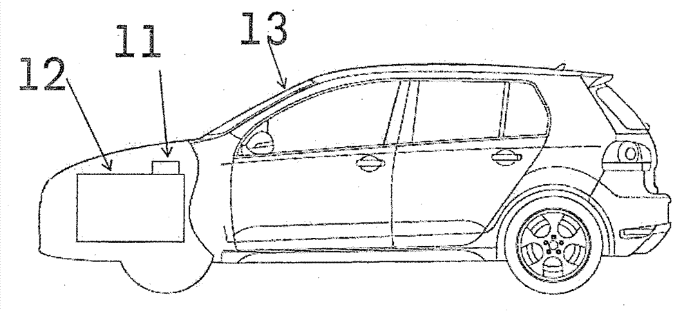 Method and device for detecting glow ignition of an internal combustion engine in a motor vehicle