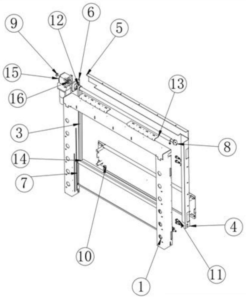 Lithium battery production environment control AB door