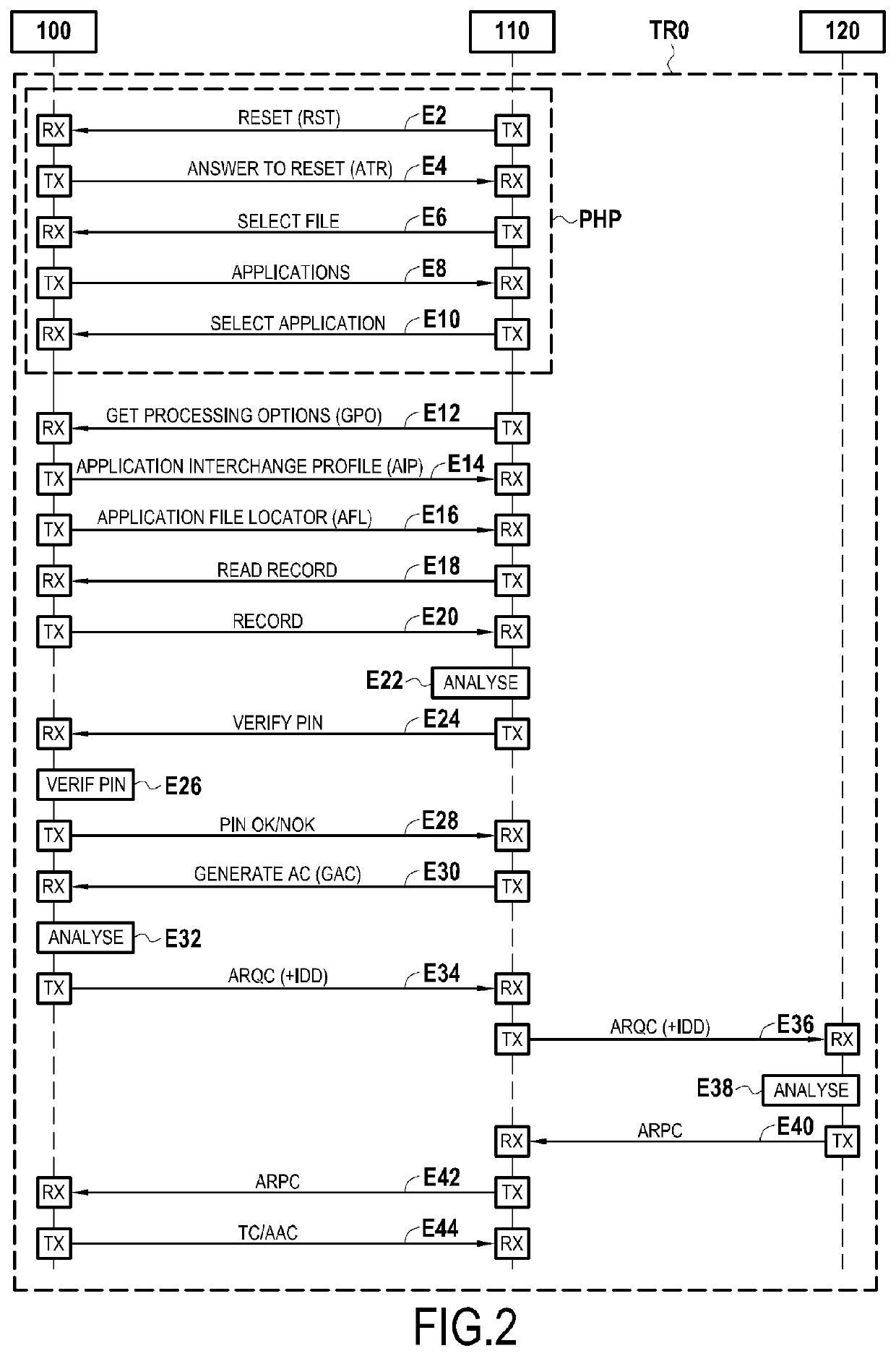 Recharging an embedded battery in a smart card