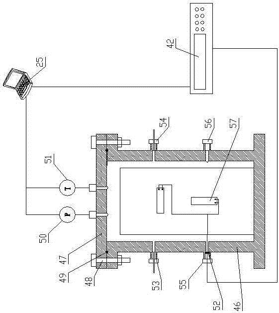 Experimental method applicable to test of adsorption-desorption deformation of coal body under high temperature and high pressure