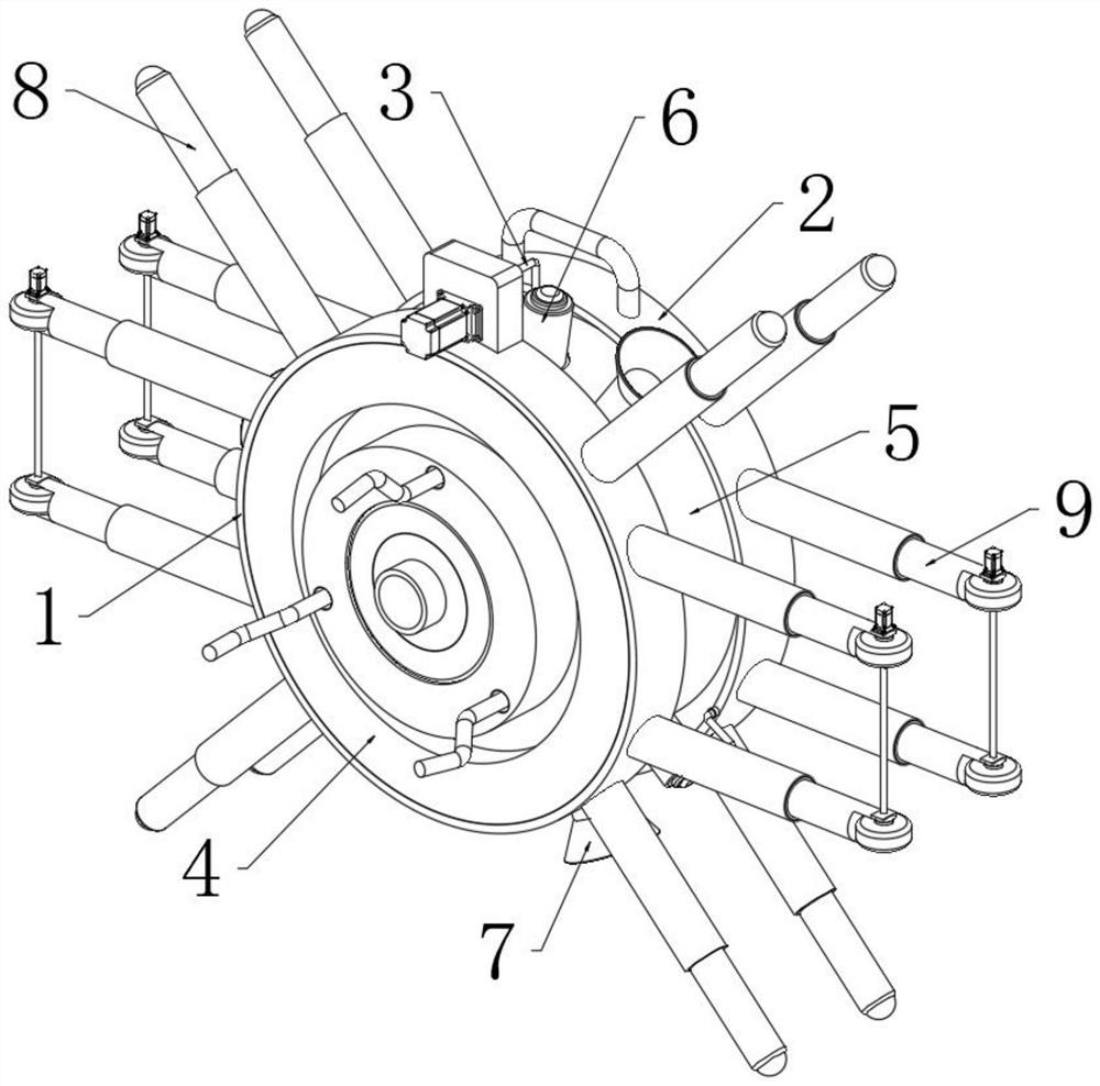 Hearth welding flaw detection device and method for soot blower