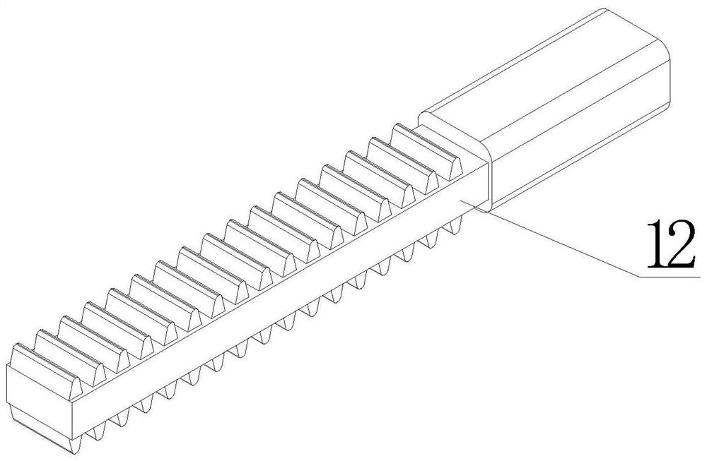 Leakage-proof testing device for heating and ventilation pipeline