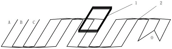 Magnetic levitation train positioning and speed measuring system and method and magnetic levitation train