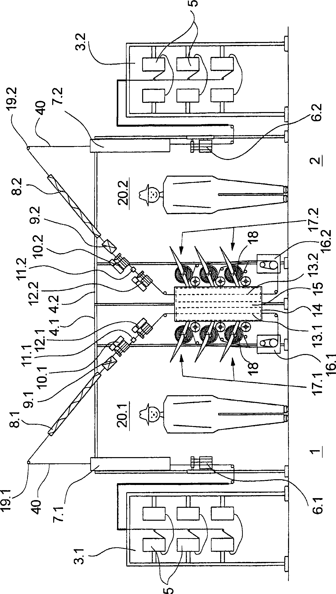 Texturing machine