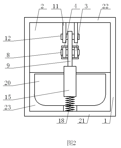 Manual pressing doorbell