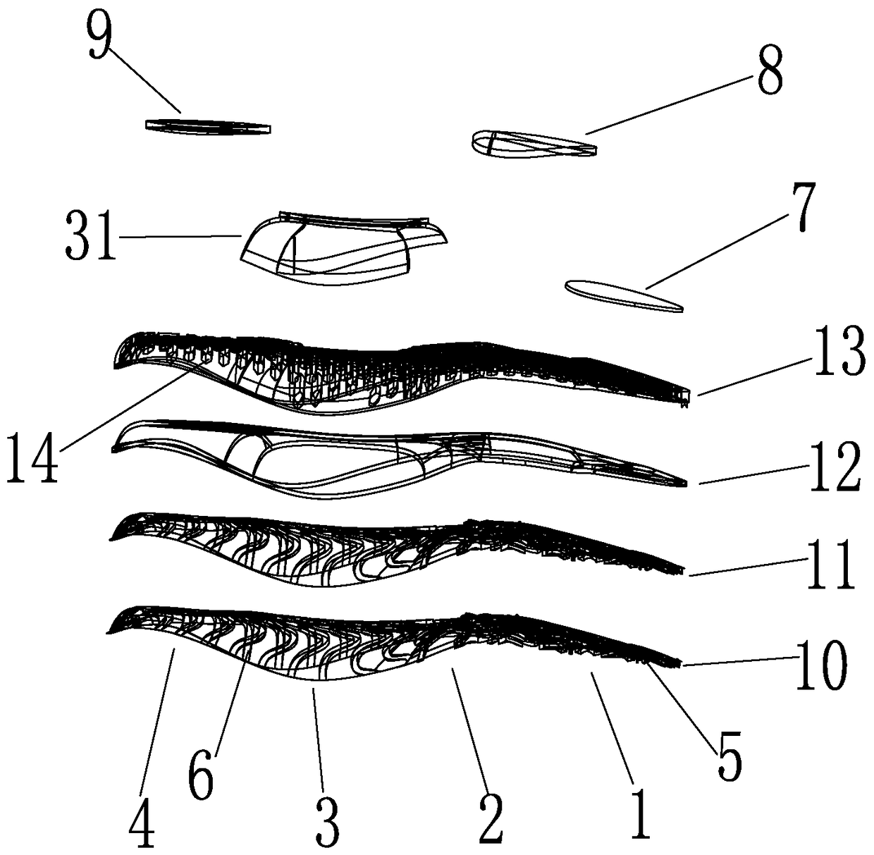 Badminton insole