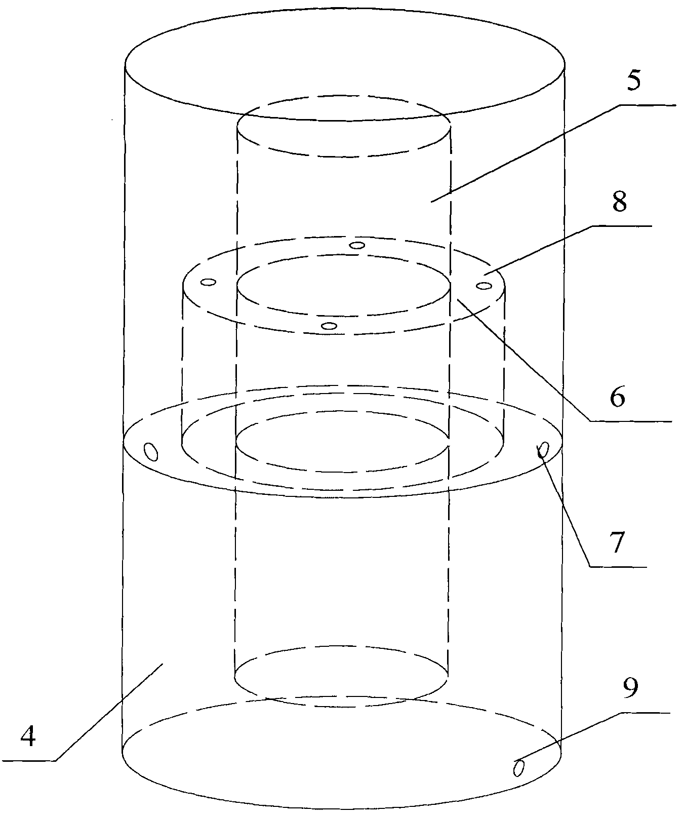 Vertical matrix culture device