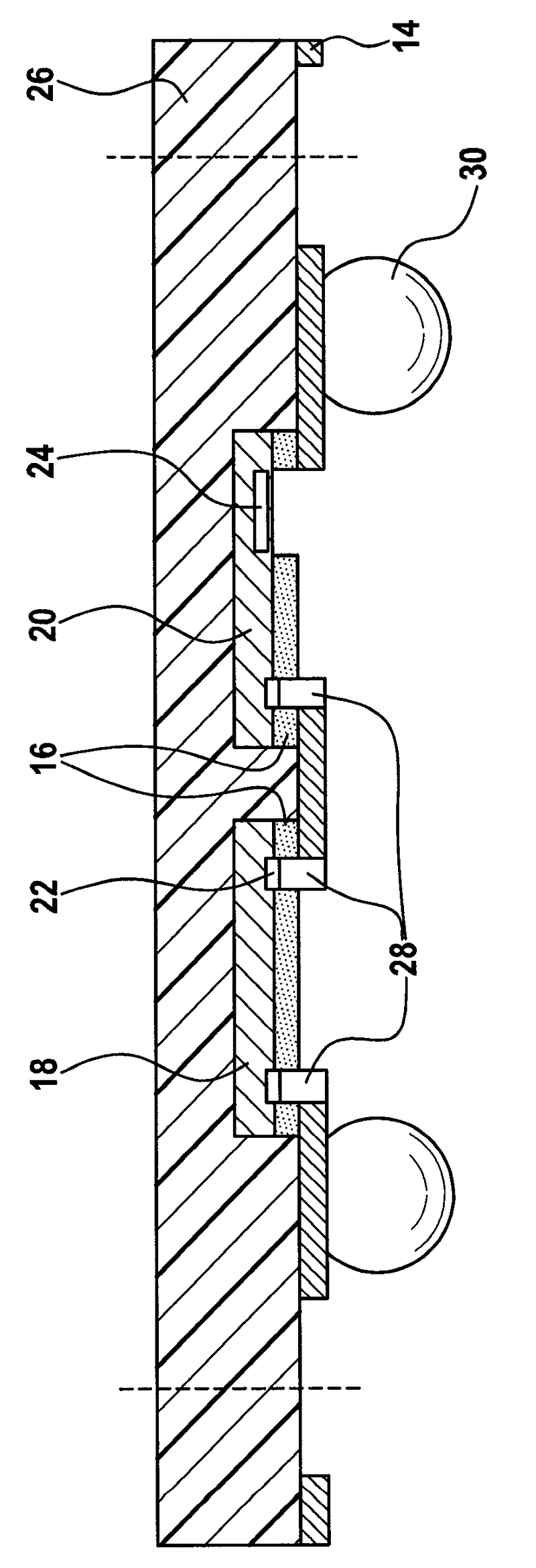 Manufacturing method of semiconductor element and corresponding semiconductor element