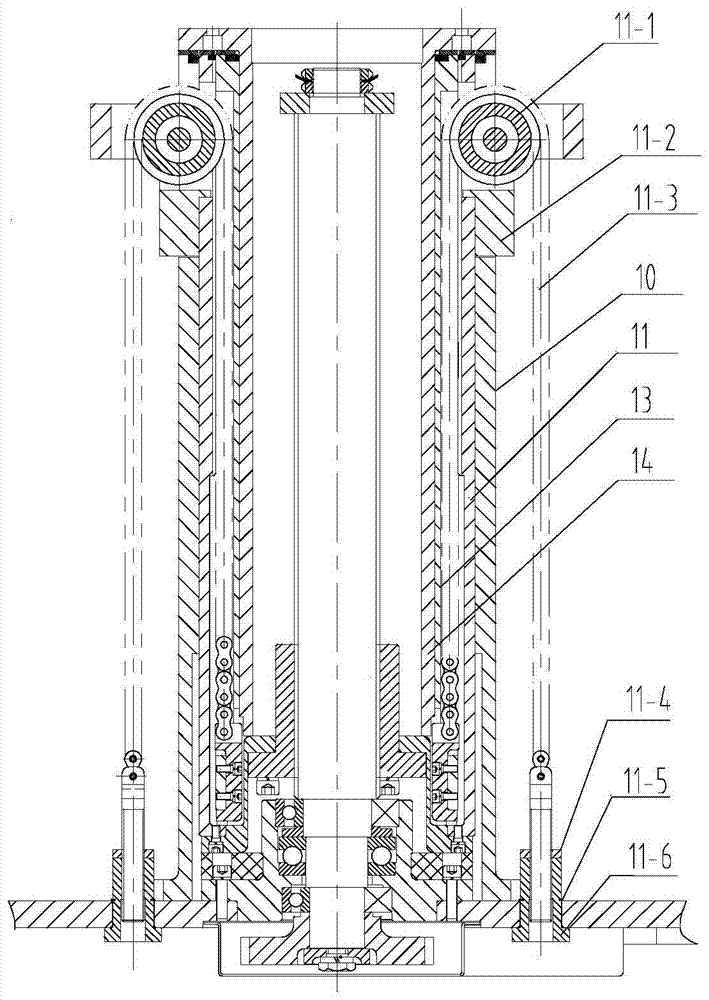 Mechanical lifting mechanism