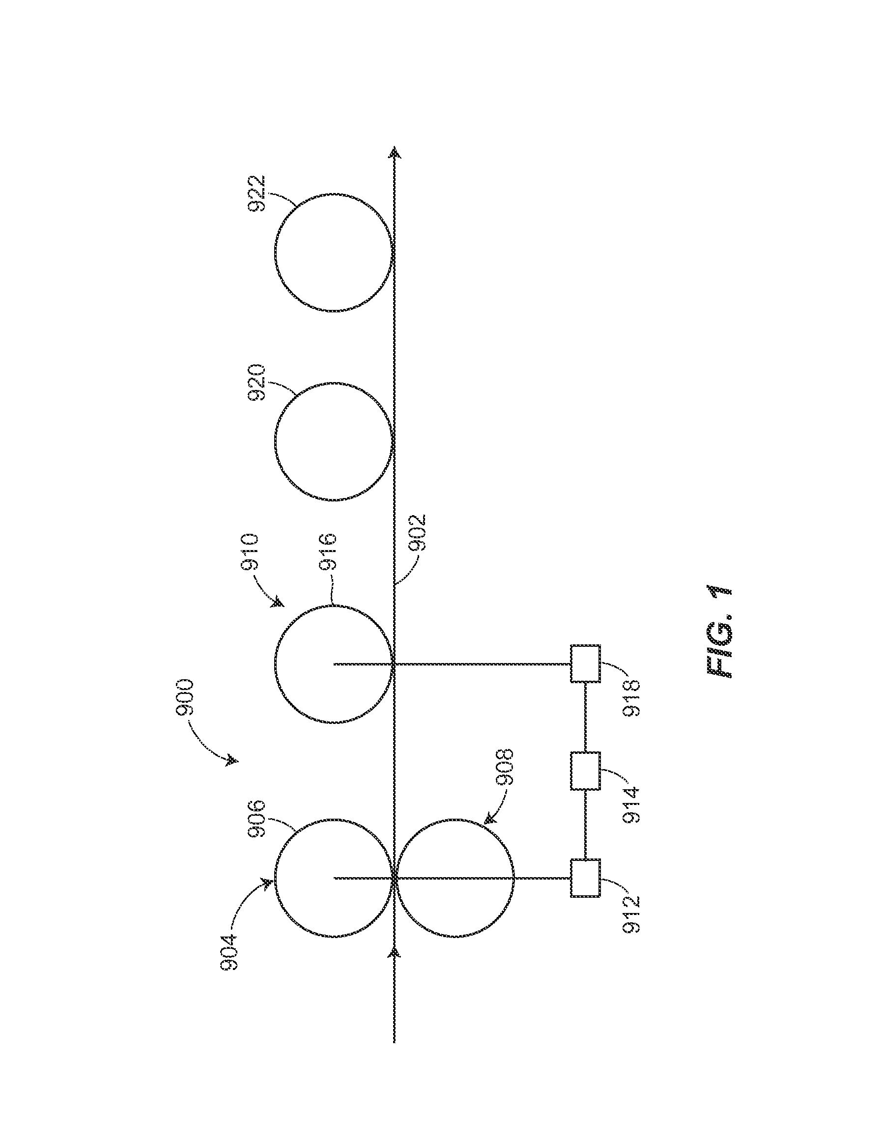 Process for perforating a web