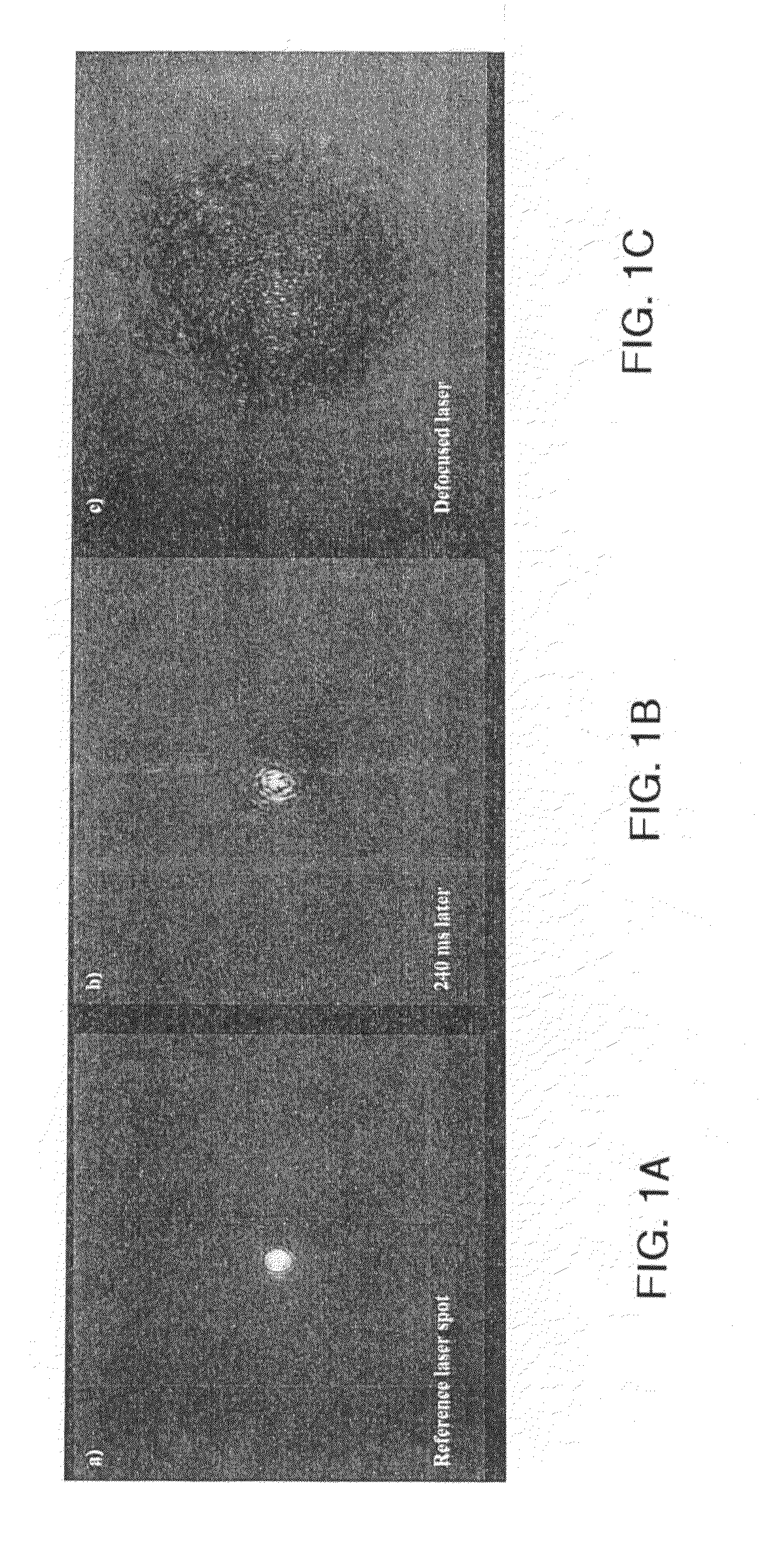 Polymers responsive to radiation pressures