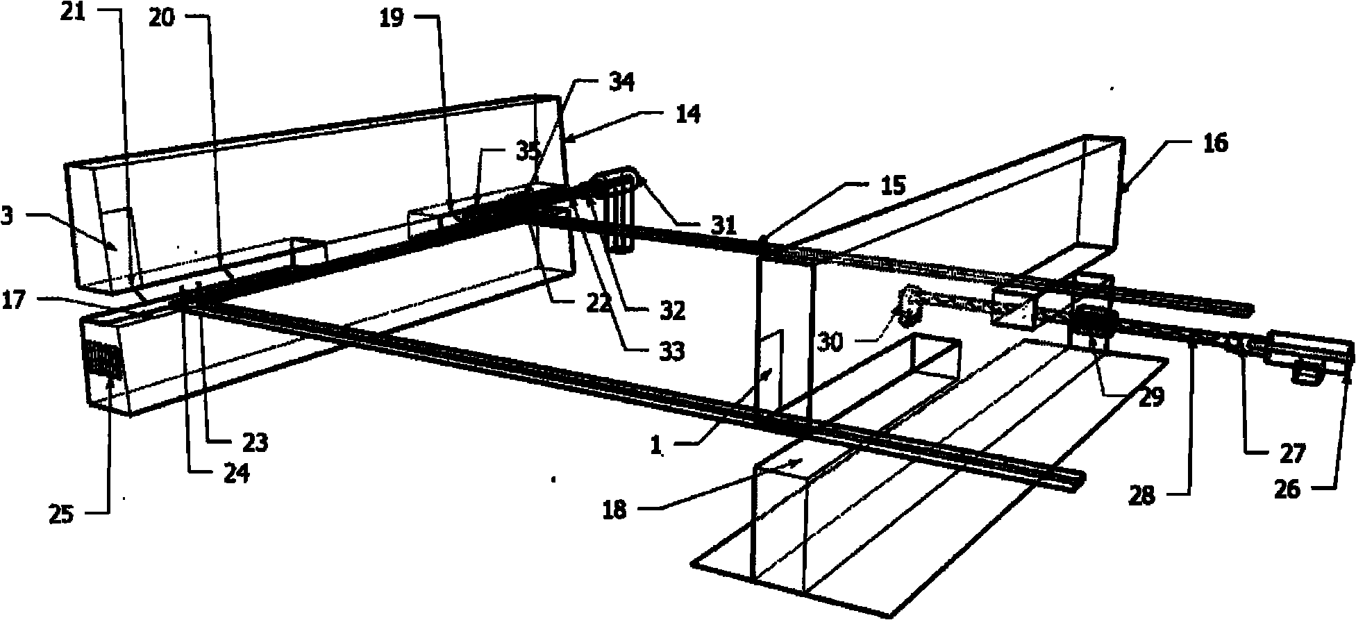 Self-service error-detecting arrangement device for library