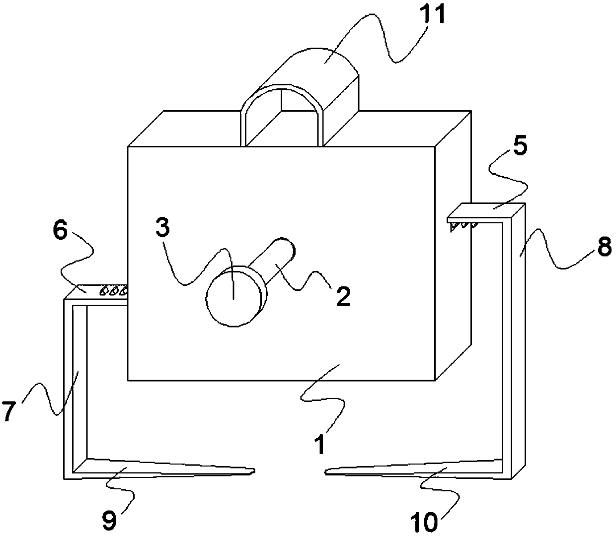 Chip plucking device