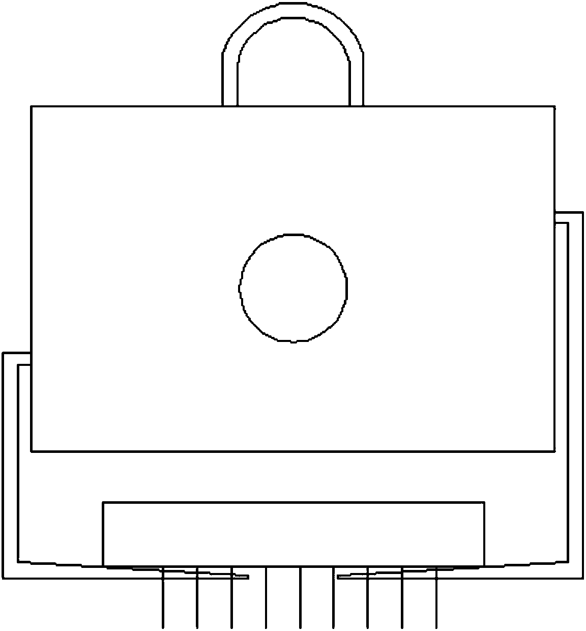 Chip plucking device