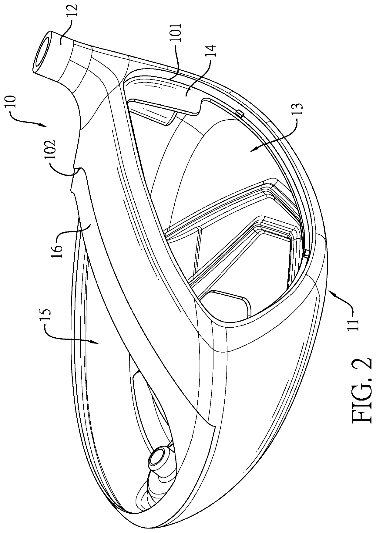 Wood golf club head and method for manufacturing the same