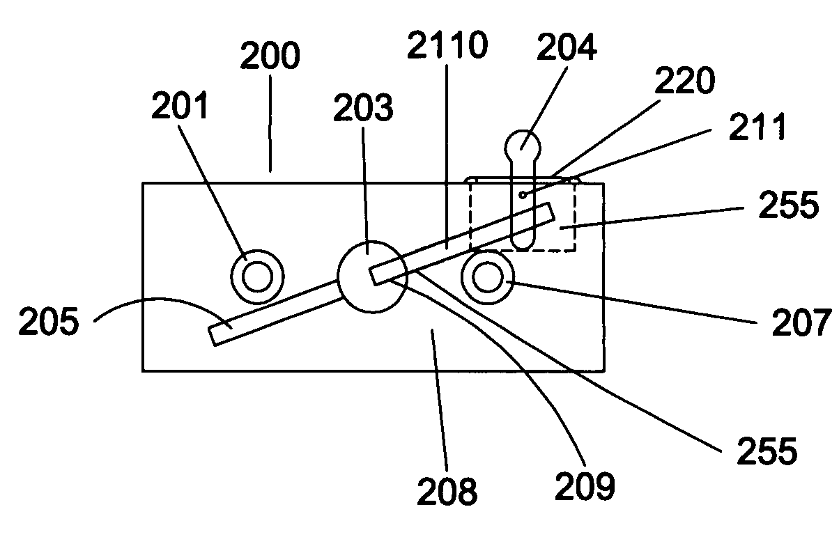 Weight plate with externally actuated internal locking device