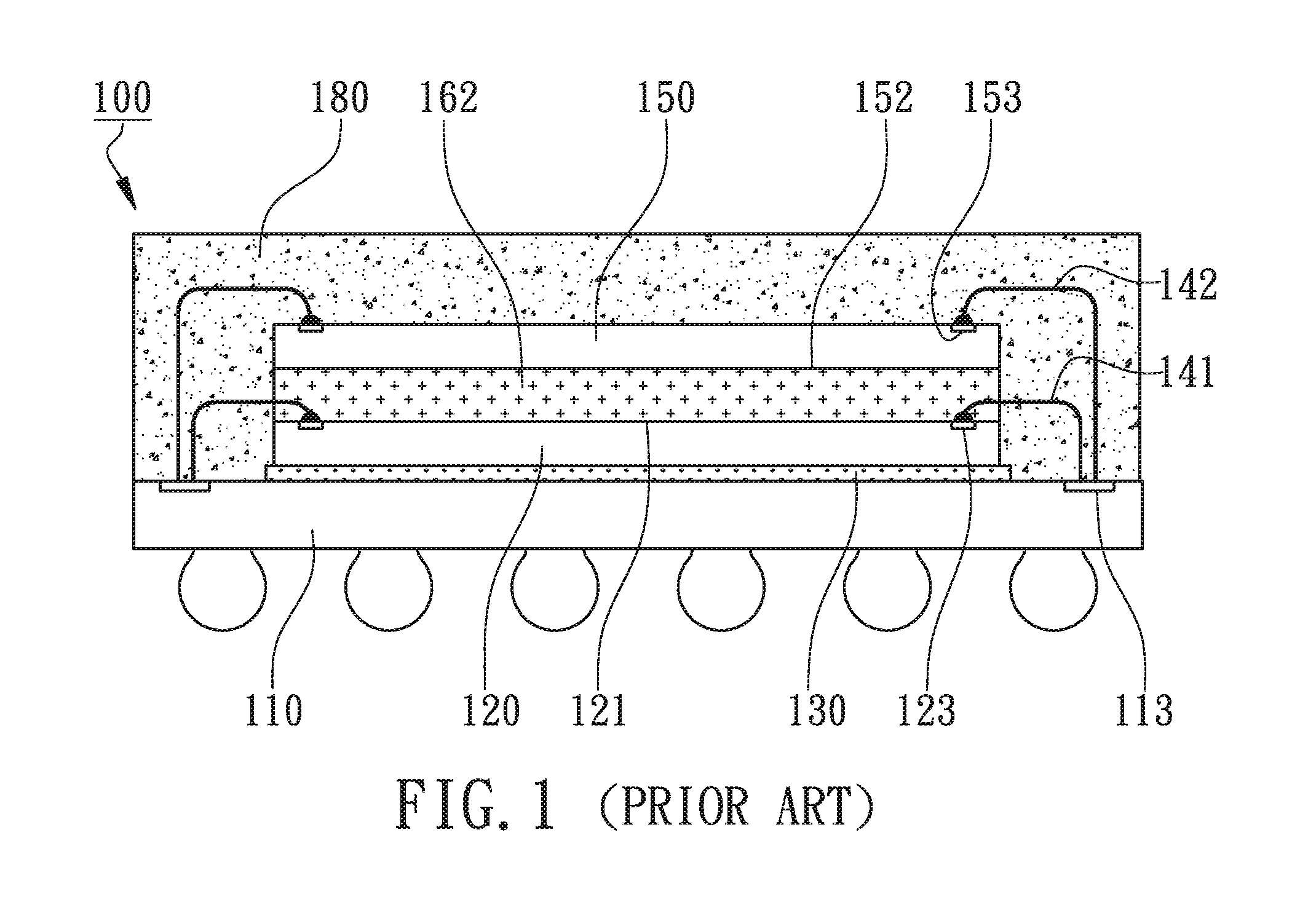 Multi-chip stacking method to reduce voids between stacked chips