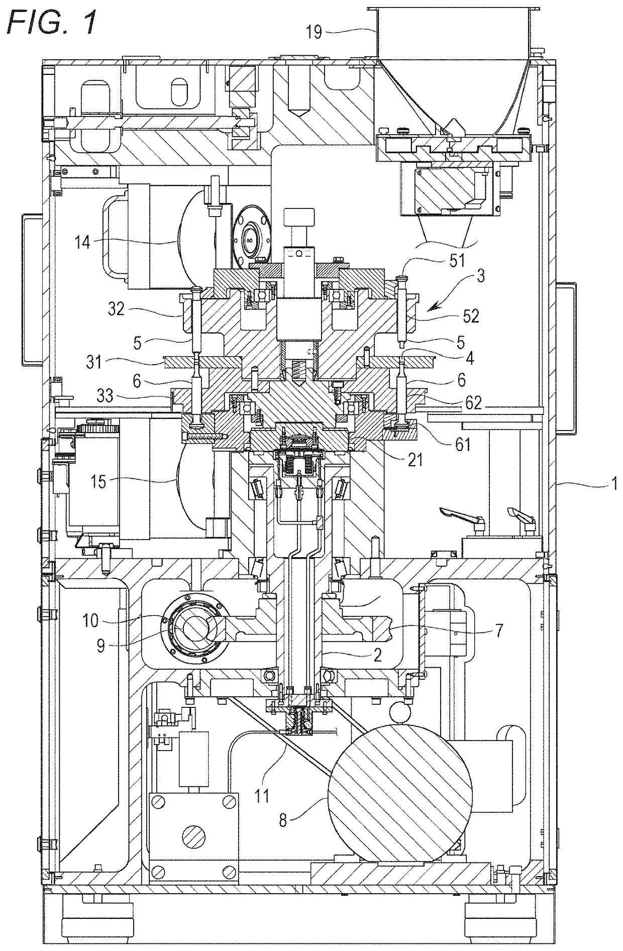 Powdery-material feeding device and powdery-material feeding method