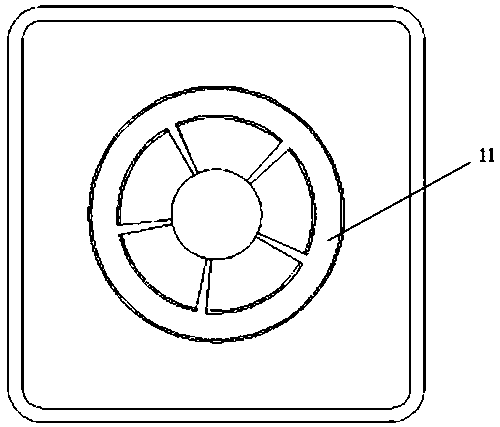 Heavy type cutting rotary turning and milling composite blade