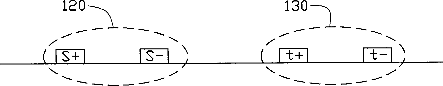 Differential wire assembling method for eliminating high speed board interferes