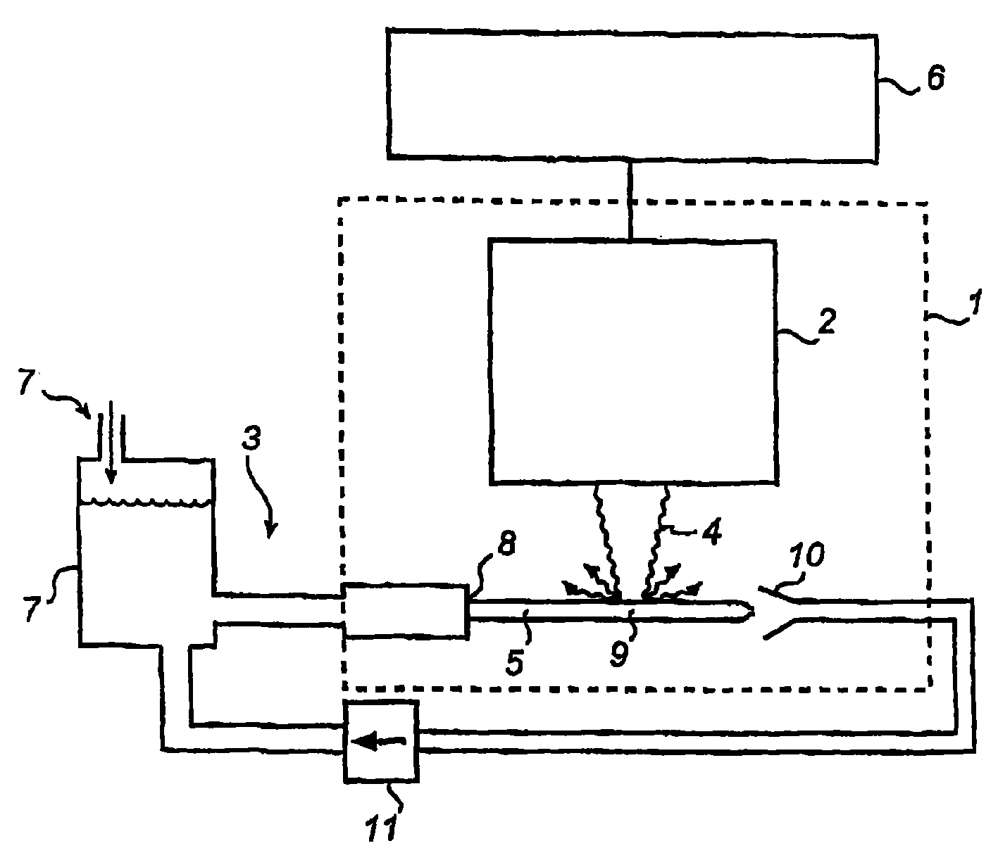 Method and apparatus for generating X-ray