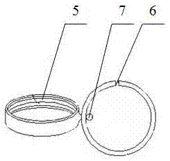 Electric cable supporting device