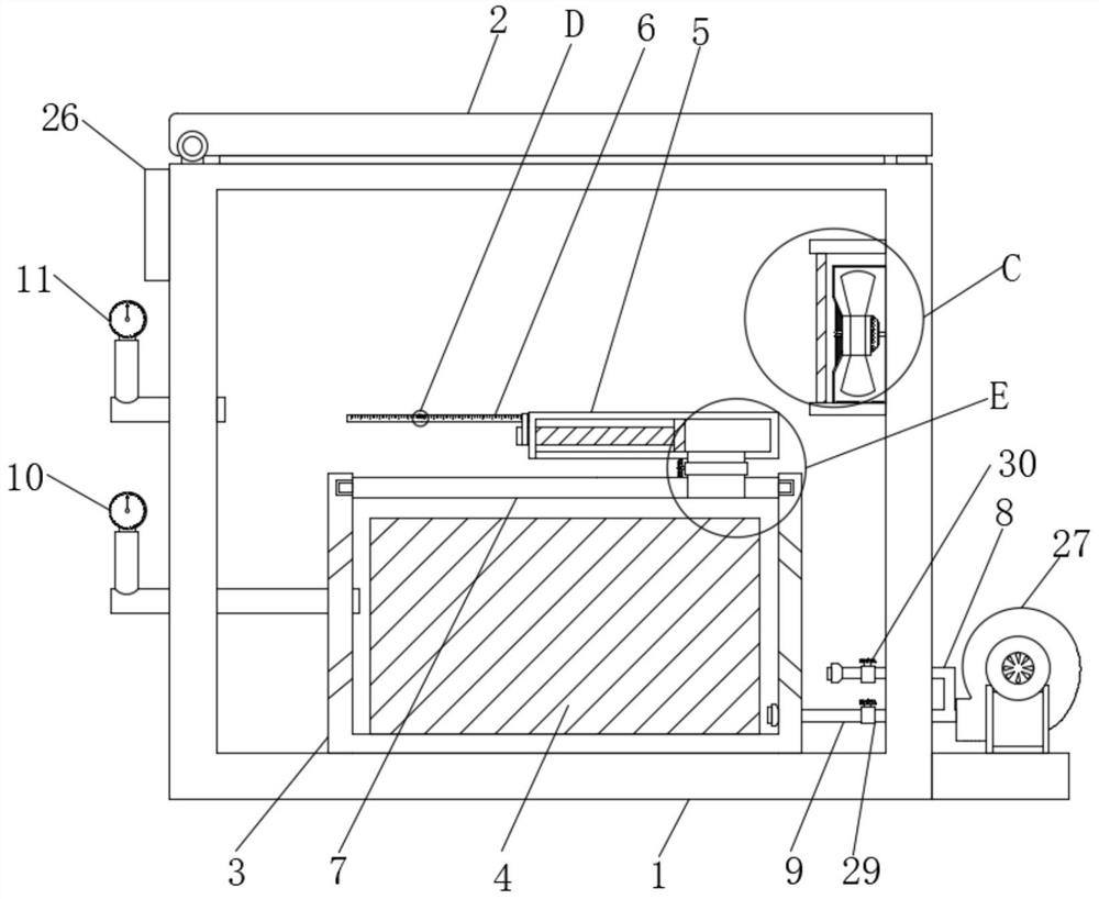 New energy battery multistage performance detection device