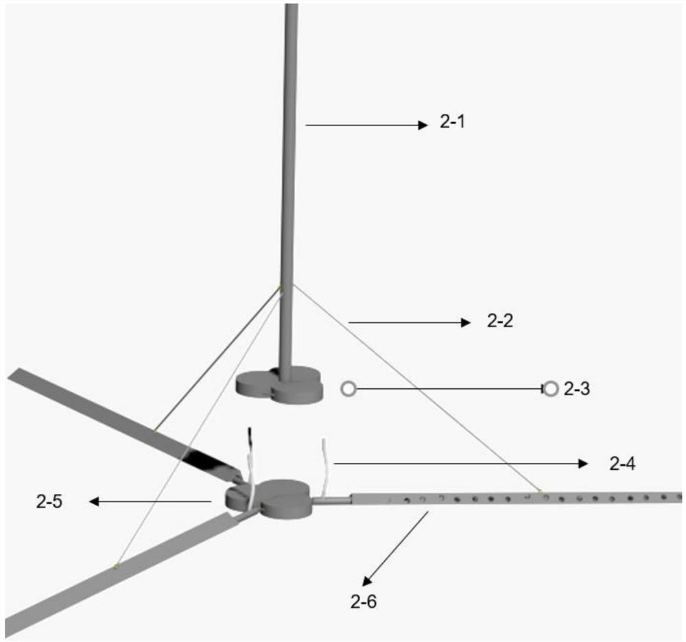 Underground slurry paving device with turning screw blade combination