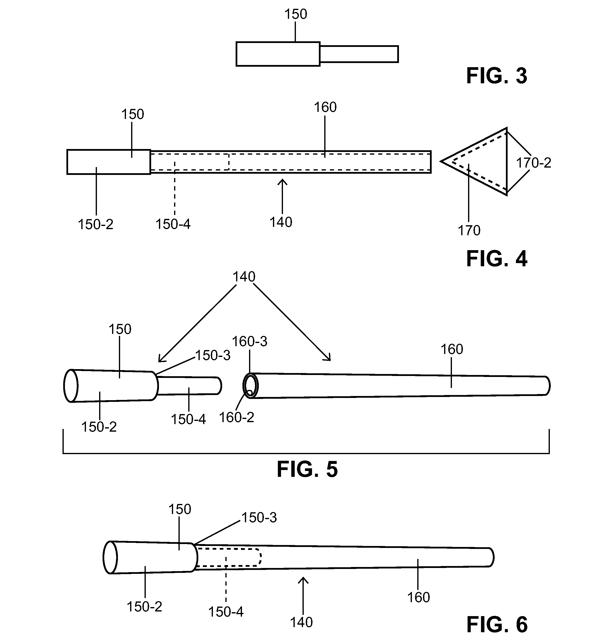 Apparatus for launching subcaliber projectiles at propellant operating pressures including the range of pressures that may be supplied by human breath