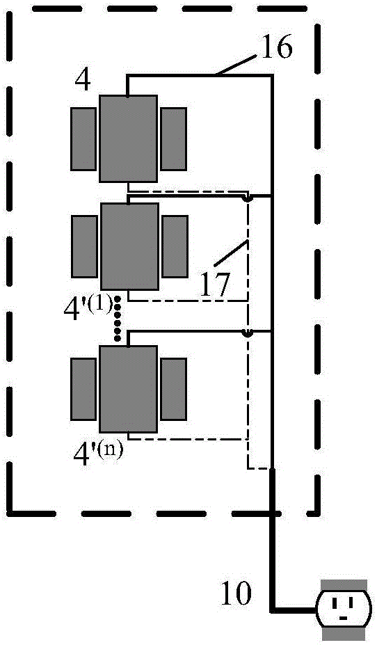 Wi-Fi intelligent home power supply management system based on Android APP and control method thereof