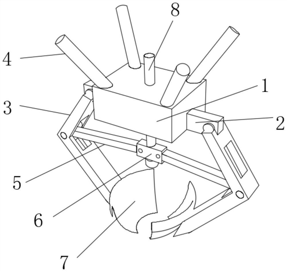 Soil sample collecting device for agricultural soil testing and formulated fertilization