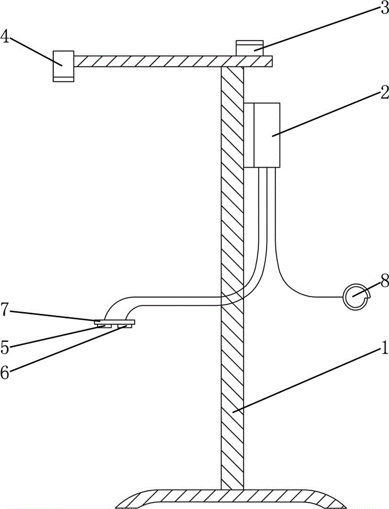 Infusion adverse reaction monitoring and warning device