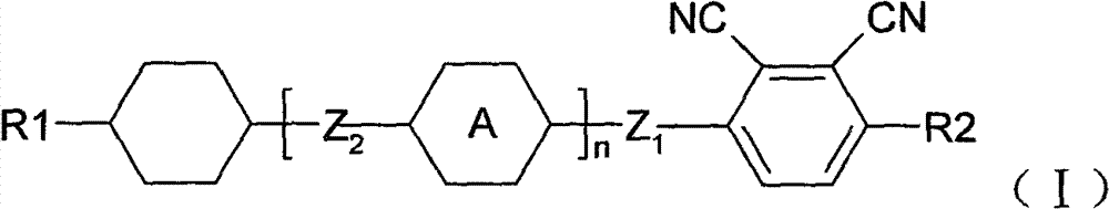 Negative dielectric anisotrophy liquid crystal mixture