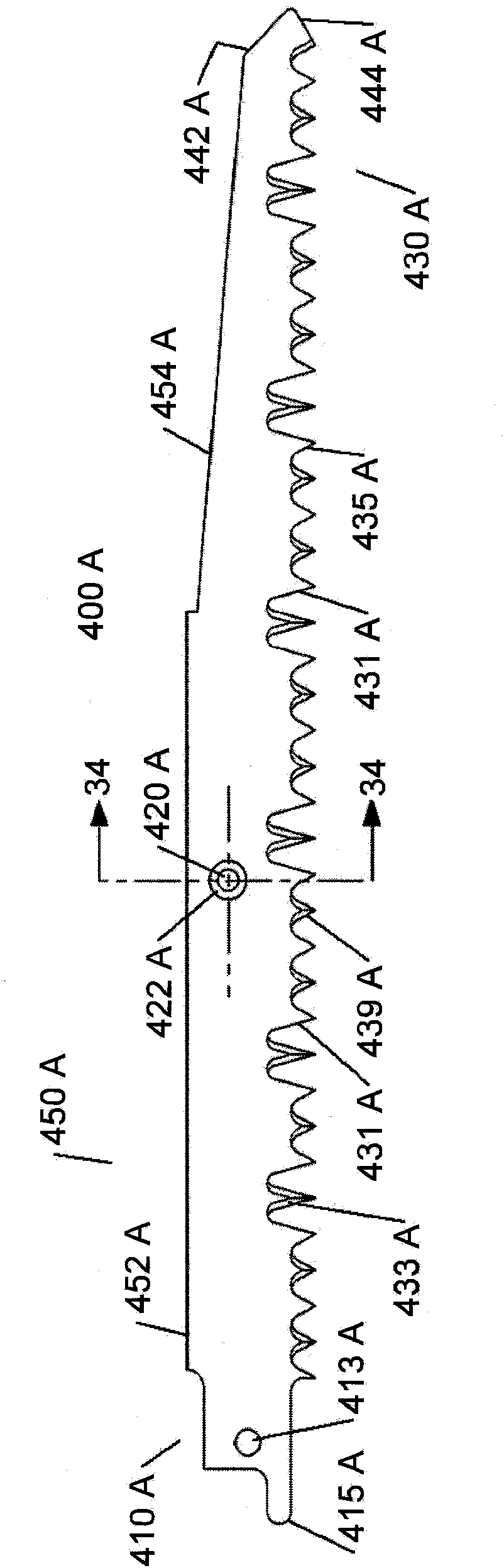 Dual reciprocating apparatus and saw blades for use therewith