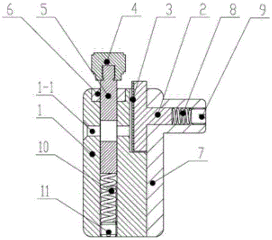 Coaxial probe short-circuit mechanism and operation method thereof